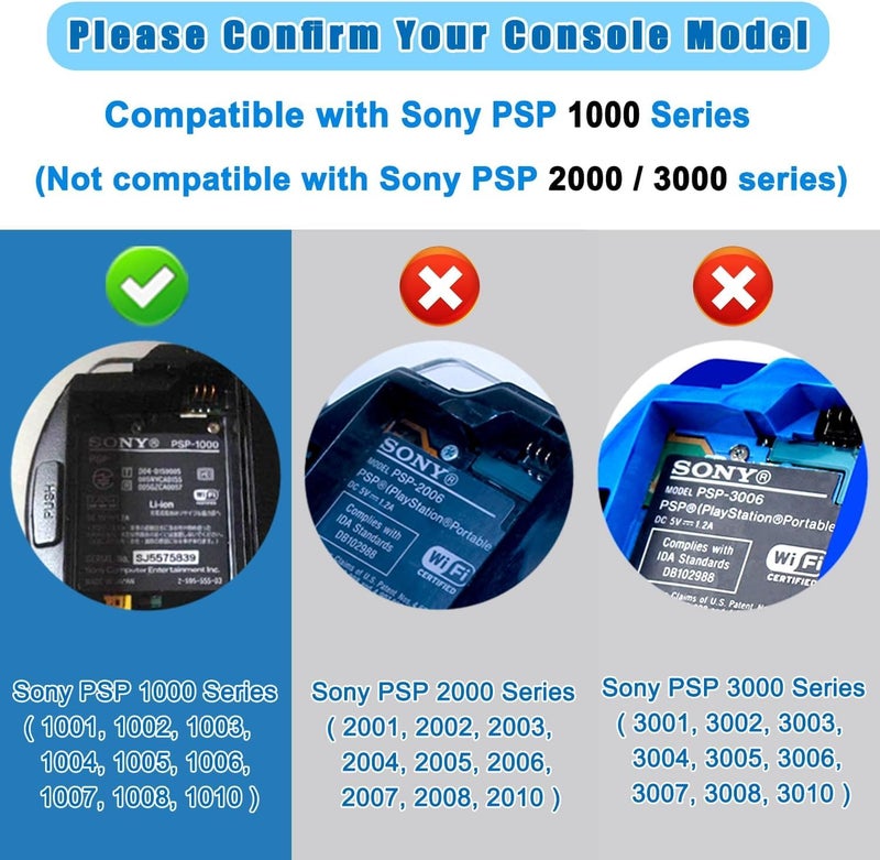OSTENT Protector Clear Crystal Travel Carry Hard Cover Case Shell for Sony PSP 1000 Game Console - Image 4